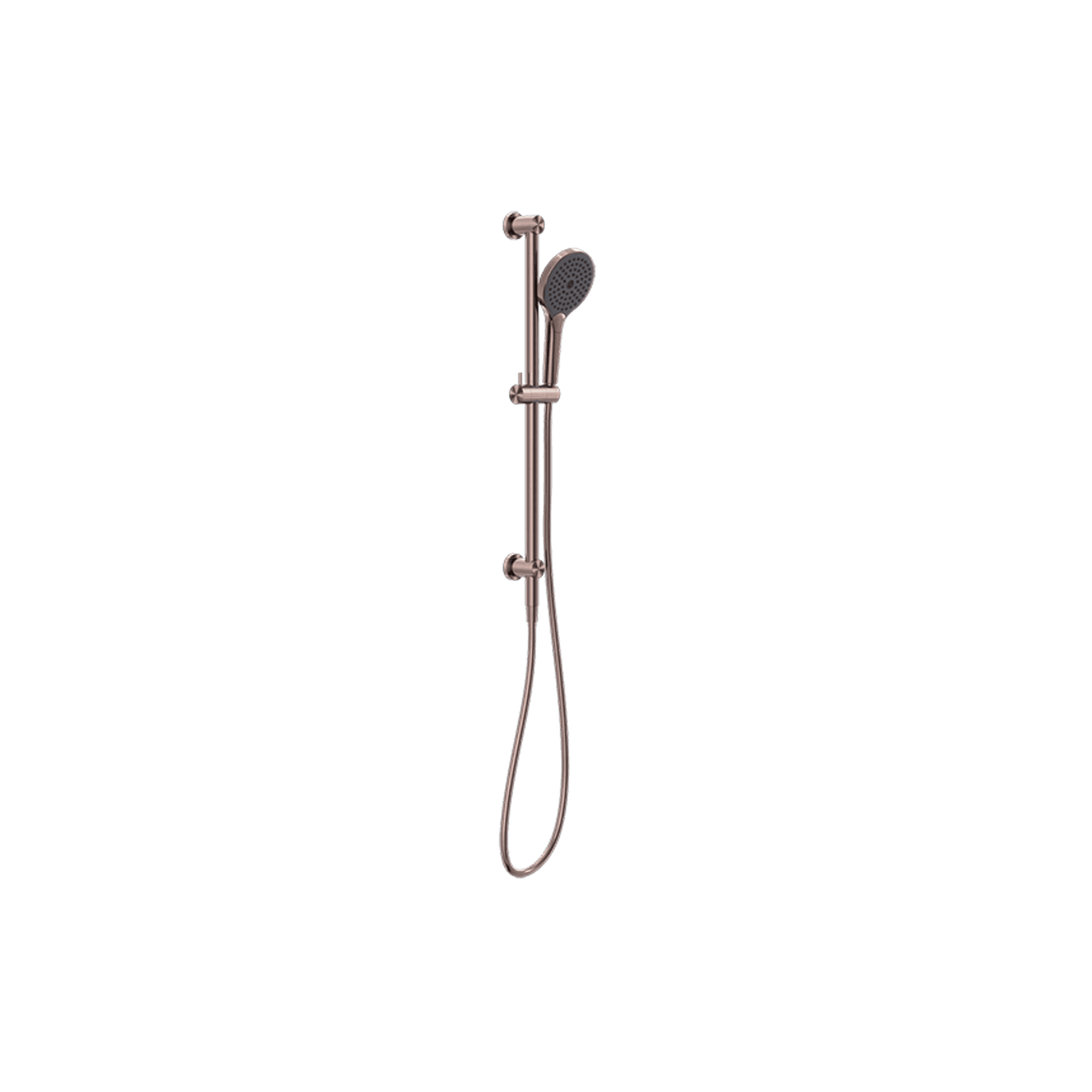 Mecca Shower Rail With Air Shower II Brushed Bronze gallery detail image