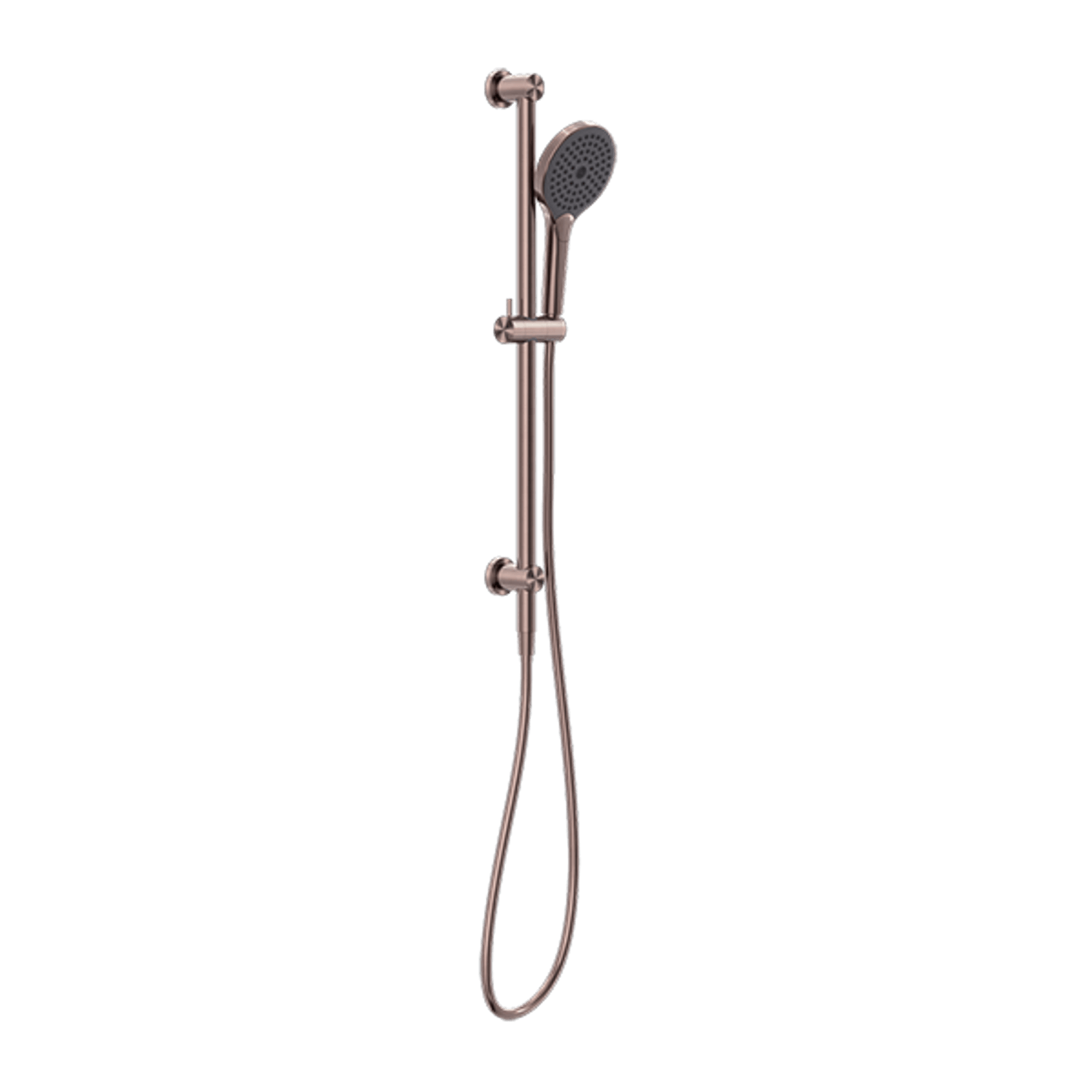 Mecca Shower Rail With Air Shower II Brushed Bronze gallery detail image