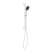 Mecca Shower Rail With Air Shower II Matte White gallery detail image