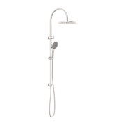 Mecca Twin Shower With Air Shower II Brushed Nickel gallery detail image