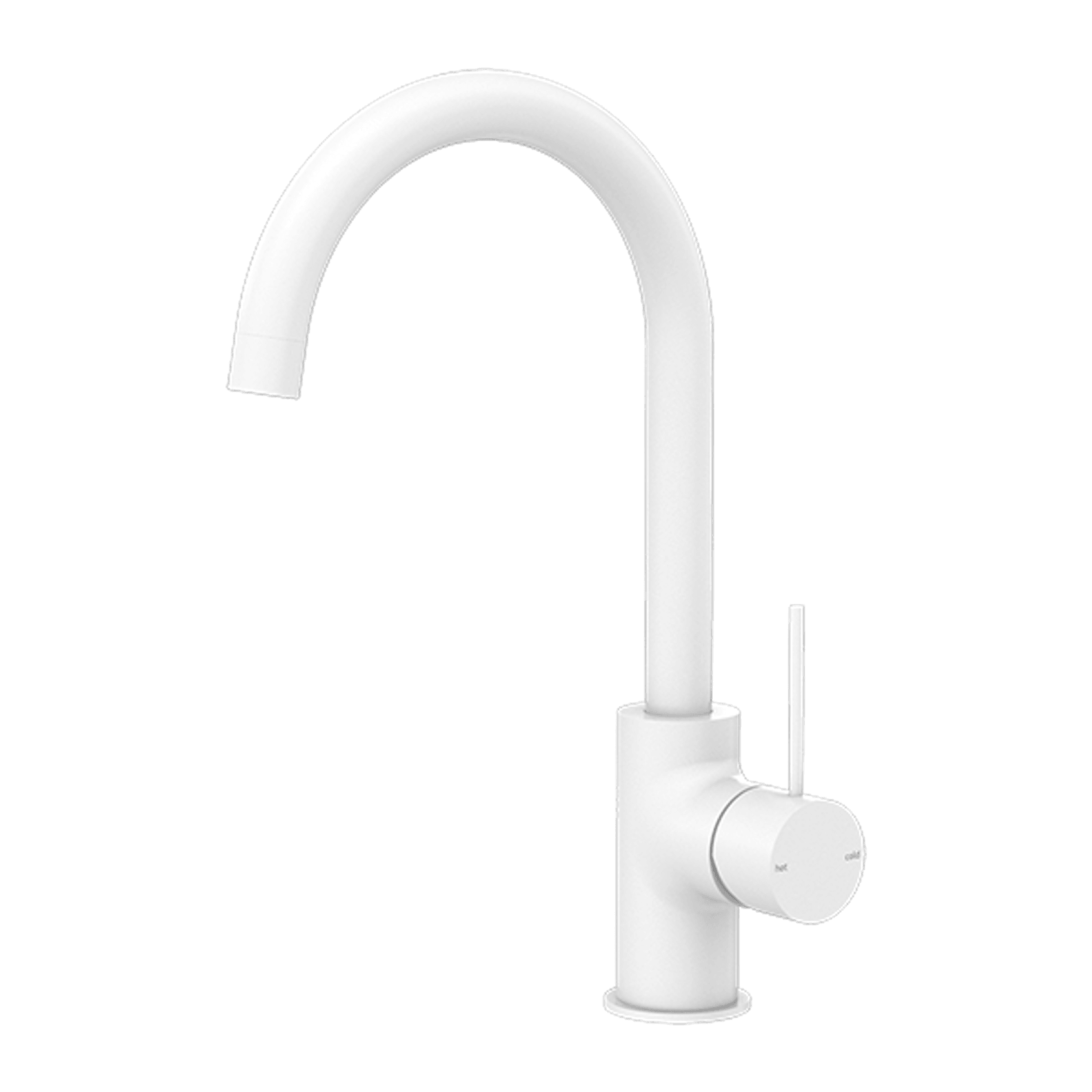 Mecca Kitchen Mixer Matte White gallery detail image