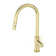 Mecca Pull Out Sink Mixer With Vegie Spray Function Brushed Gold gallery detail image