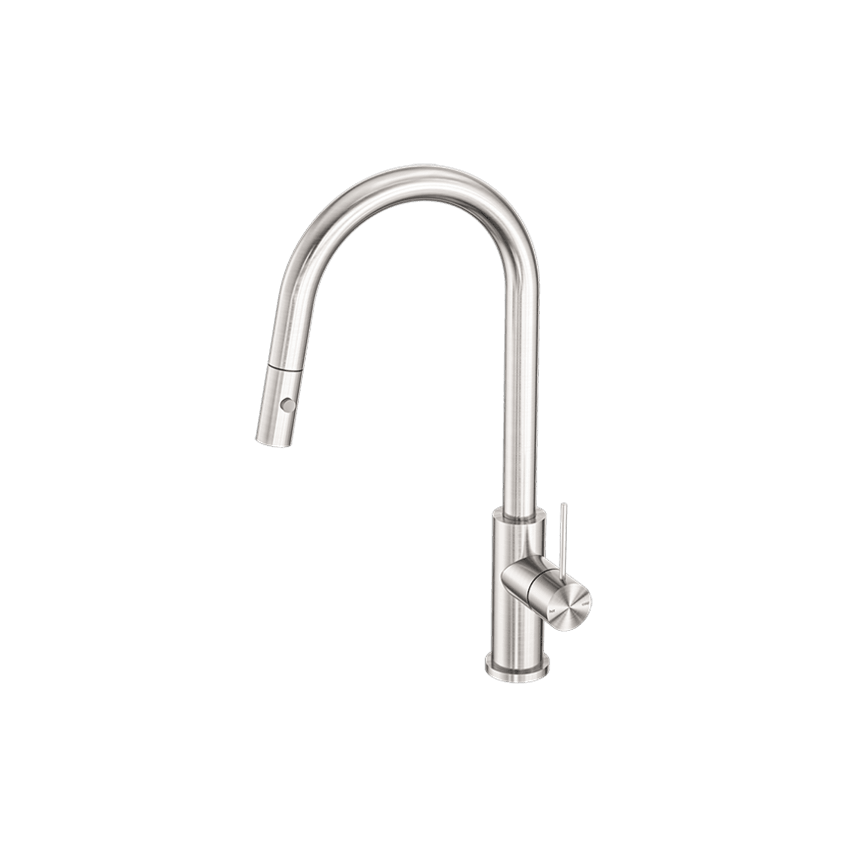 Mecca Pull Out Sink Mixer With Vegie Spray Function Brushed Nickel gallery detail image