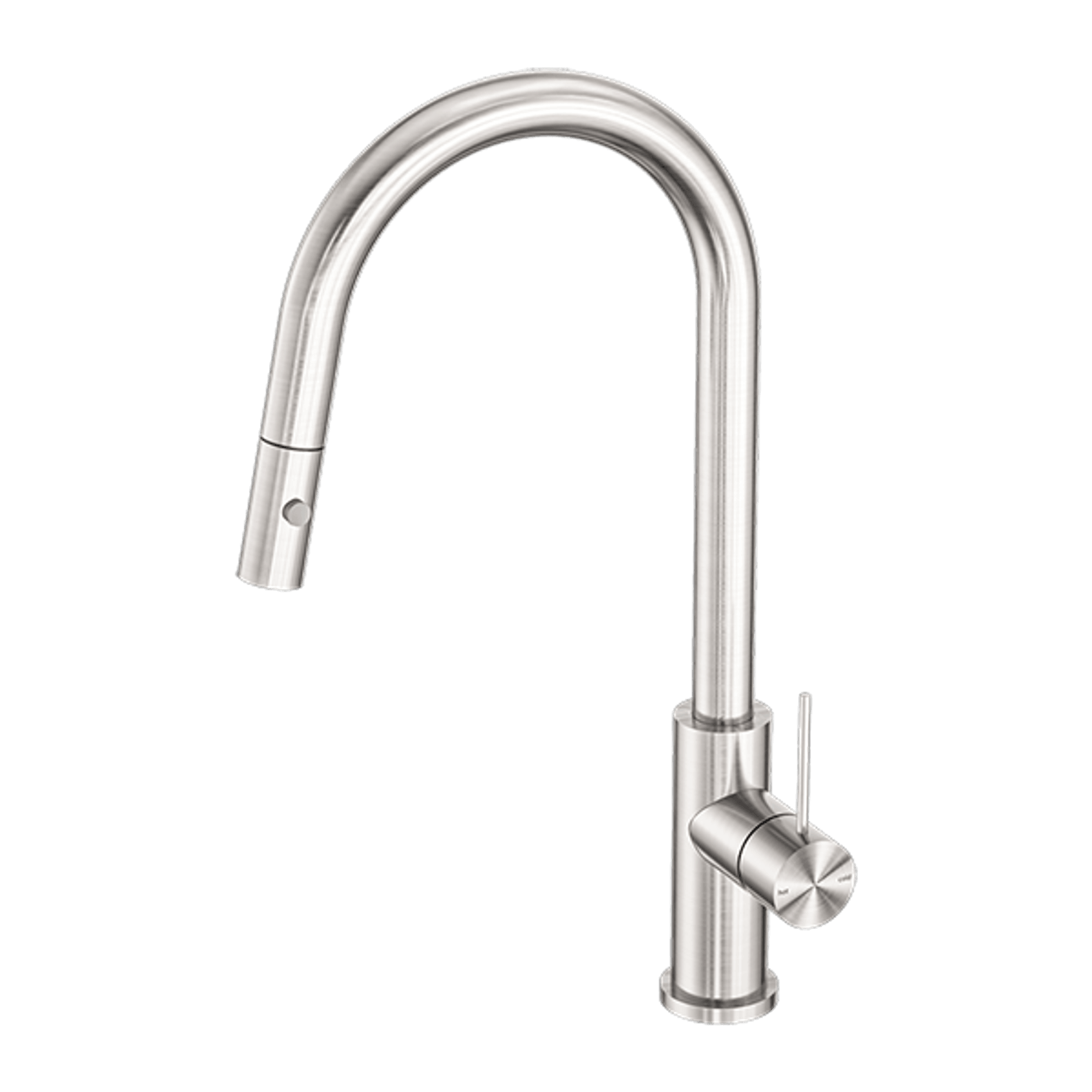 Mecca Pull Out Sink Mixer With Vegie Spray Function Brushed Nickel gallery detail image