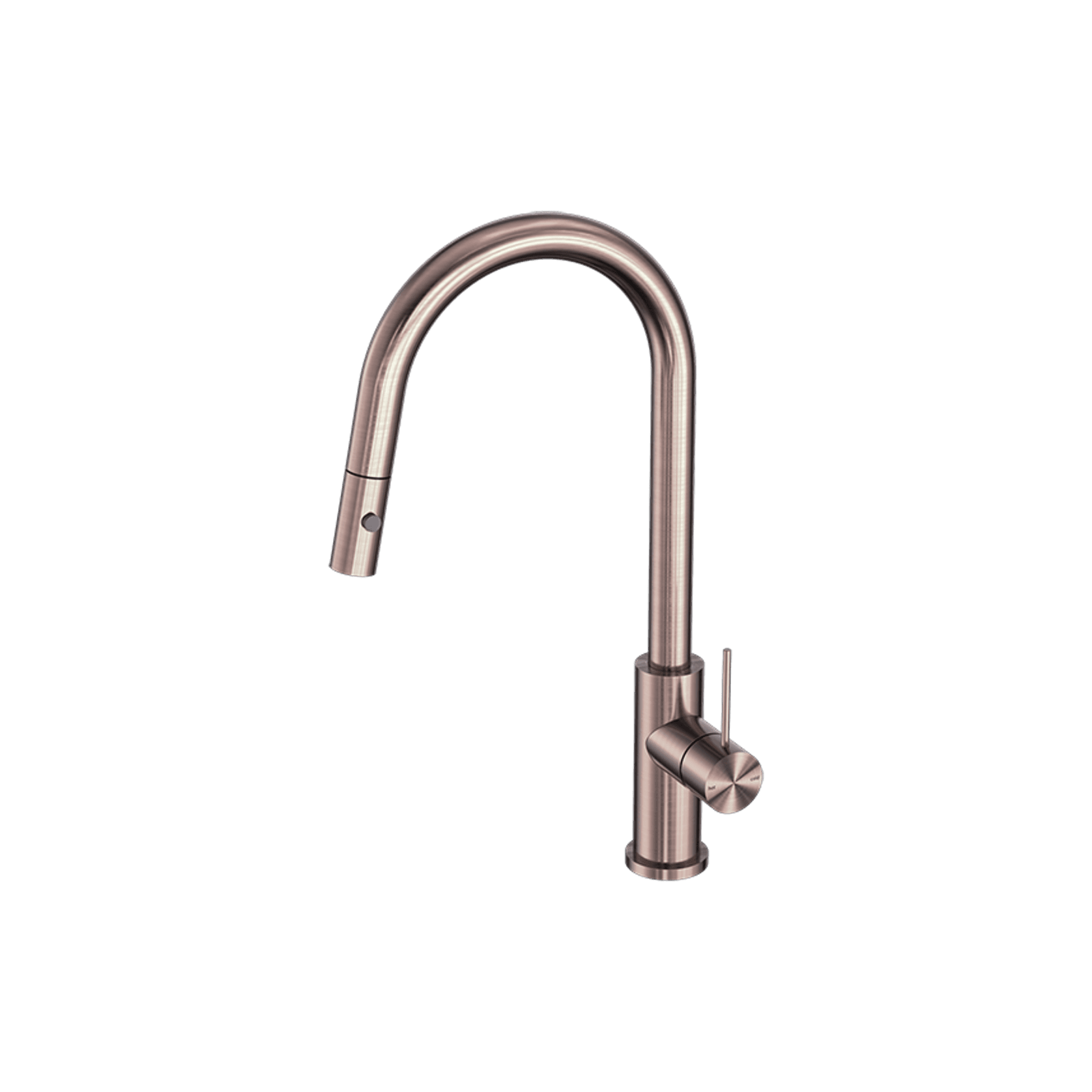 Mecca Pull Out Sink Mixer With Vegie Spray Function Brushed Bronze gallery detail image