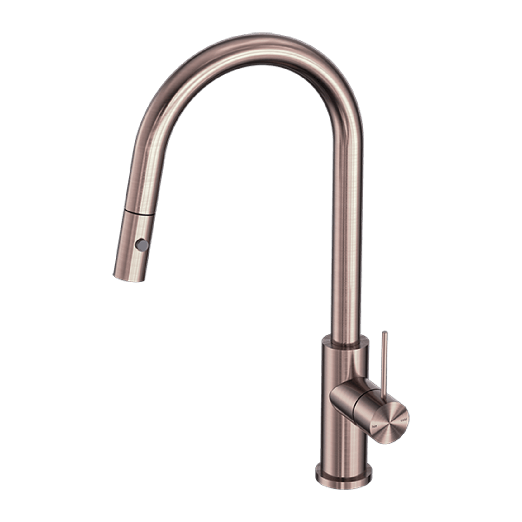 Mecca Pull Out Sink Mixer With Vegie Spray Function Brushed Bronze gallery detail image