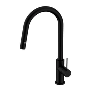 Mecca Pull Out Sink Mixer With Vegie Spray Function Matte Black gallery detail image