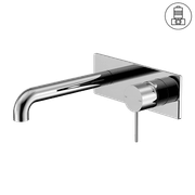 Mecca Wall Basin/Bath Mixer 160mm Chrome gallery detail image