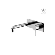 Mecca Wall Basin/Bath Mixer 185mm Chrome gallery detail image