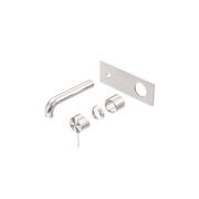 Mecca Wall Basin/Bath Mixer 260mm Trim Kits Only Brushed Nickel gallery detail image