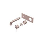 Mecca Wall Basin/Bath Mixer 120mm Trim Kits Only Brushed Bronze gallery detail image