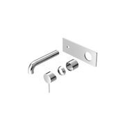Mecca Wall Basin/Bath Mixer 160mm Trim Kits Only Chrome gallery detail image