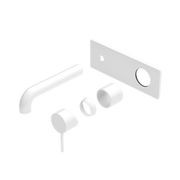Mecca Wall Basin/Bath Mixer 120mm Trim Kits Only Matte White gallery detail image
