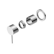 Mecca Shower Mixer 60mm Plate Trim Kits Only Chrome gallery detail image