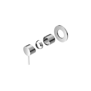 Mecca Shower Mixer 80mm Plate Trim Kits Only Chrome gallery detail image