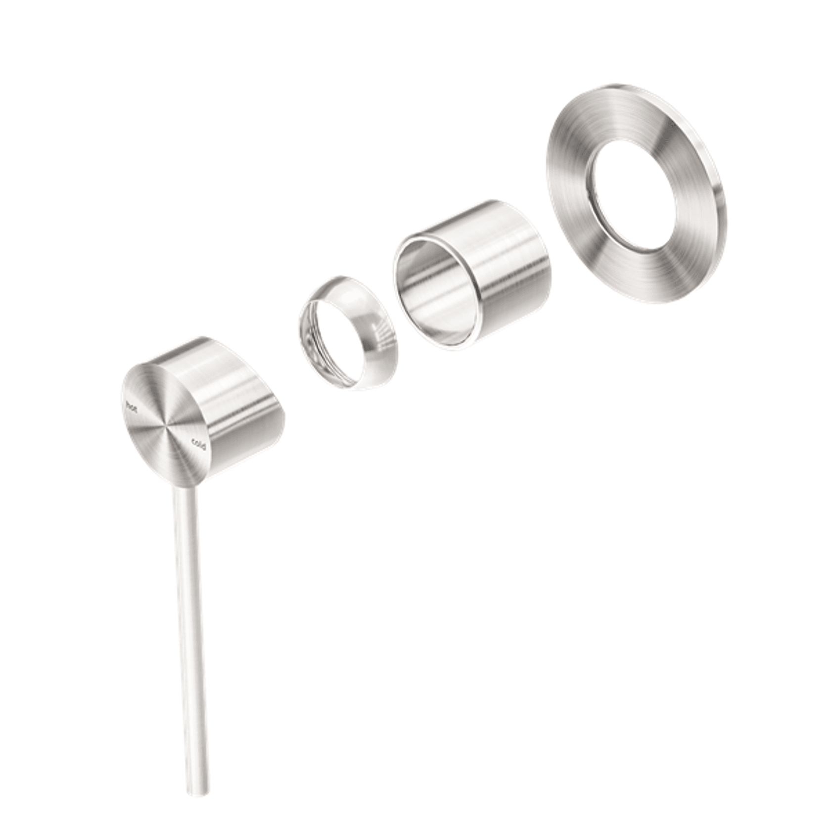 Mecca Care Shower Mixer Trim Kits Only Brushed Nickel gallery detail image