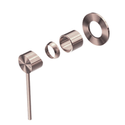 Mecca Care Shower Mixer Trim Kits Only Brushed Bronze gallery detail image