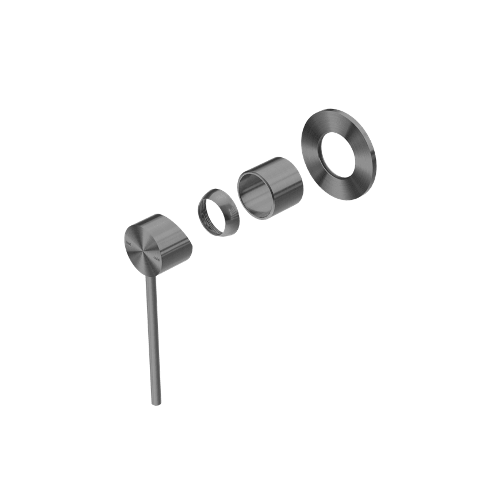 Mecca Care Shower Mixer Trim Kits Only Gun Metal gallery detail image