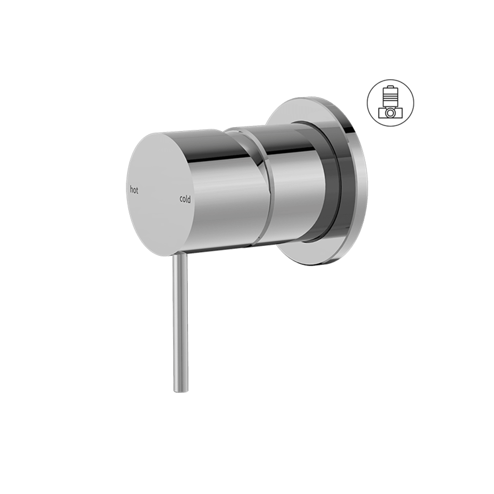 Mecca Shower Mixer 60mm Plate Chrome gallery detail image