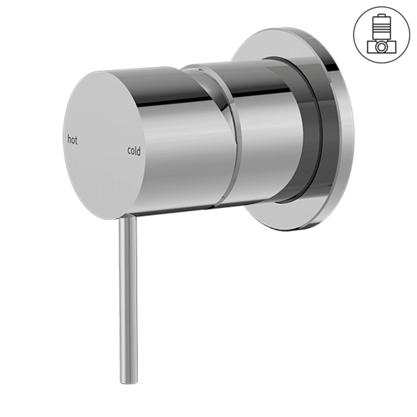 Mecca Shower Mixer 60mm Plate Chrome gallery detail image