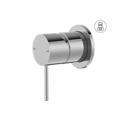 Mecca Shower Mixer 60mm Plate Chrome gallery detail image