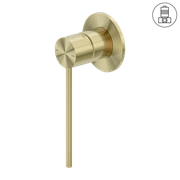Mecca Care Shower Mixer Brushed Gold gallery detail image