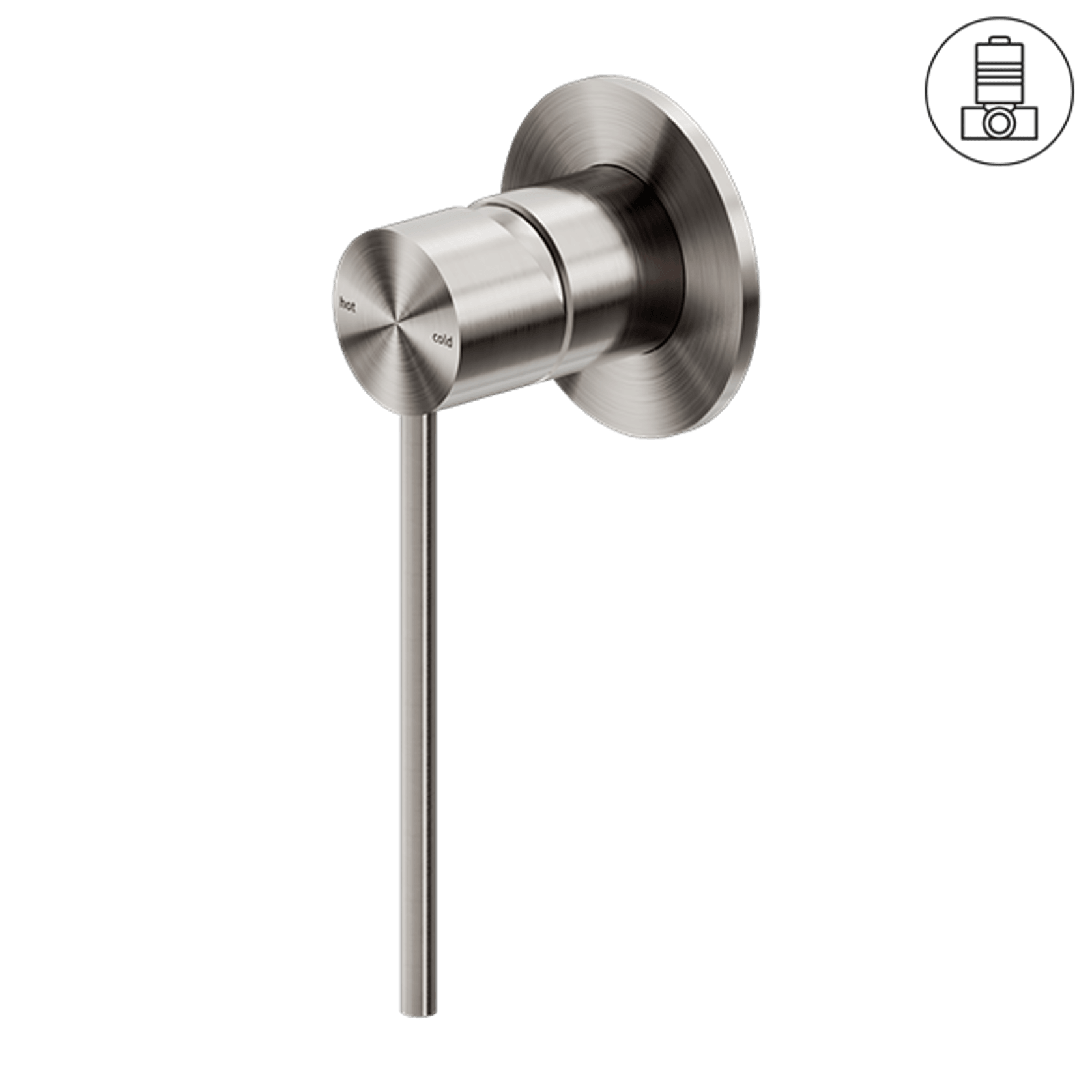 Mecca Care Shower Mixer Brushed Nickel gallery detail image