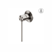 Mecca Care Shower Mixer Brushed Nickel gallery detail image