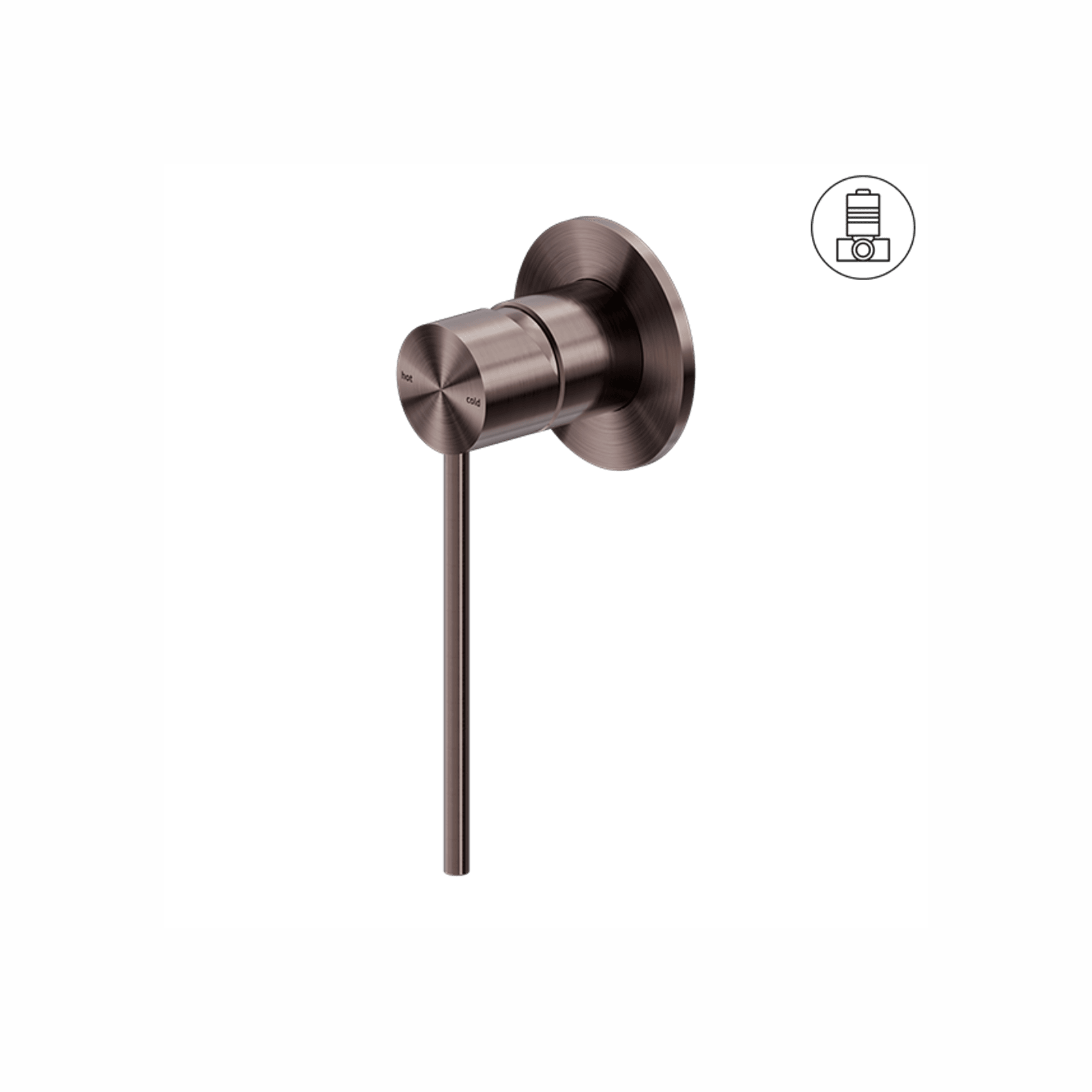 Mecca Care Shower Mixer Brushed Bronze gallery detail image