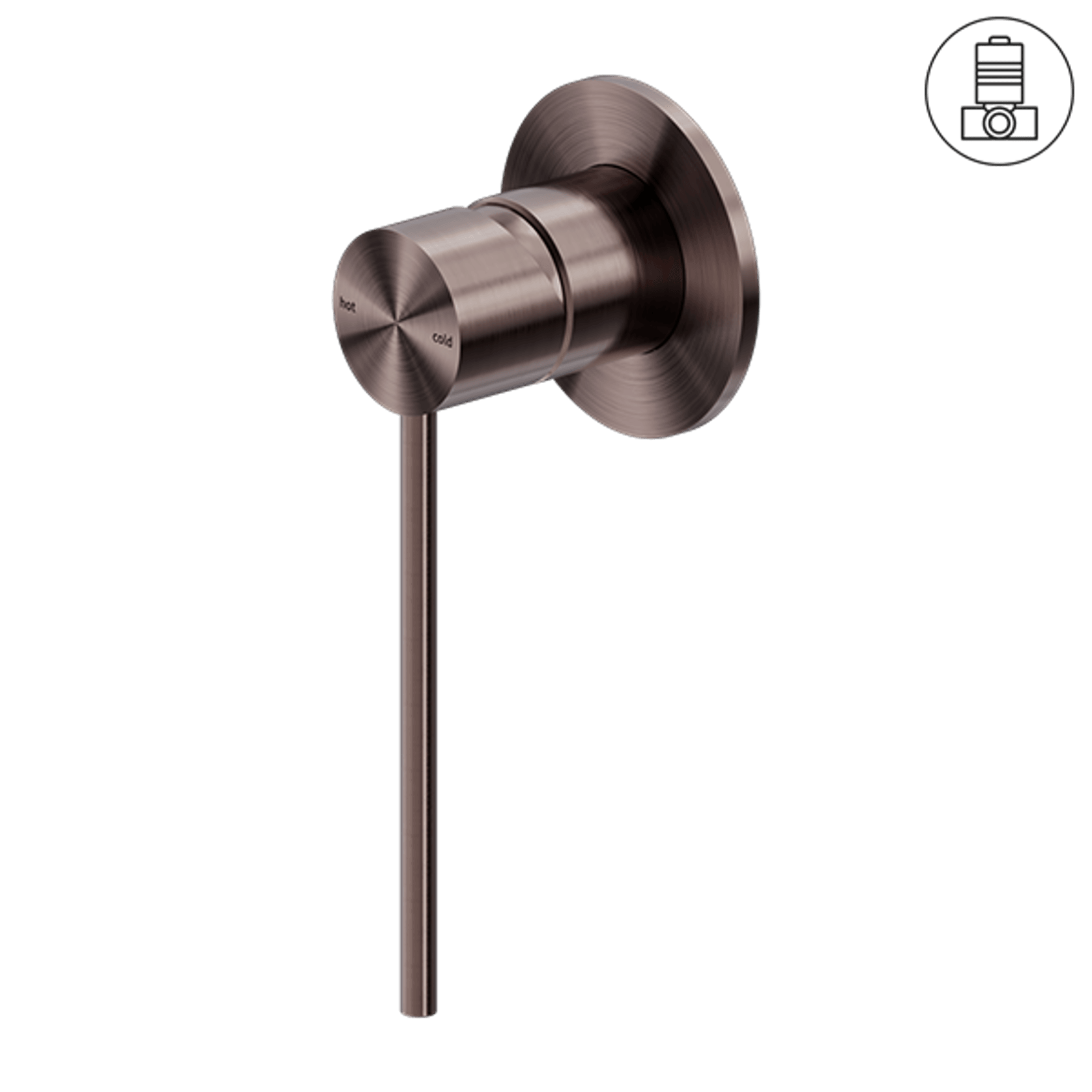 Mecca Care Shower Mixer Brushed Bronze gallery detail image