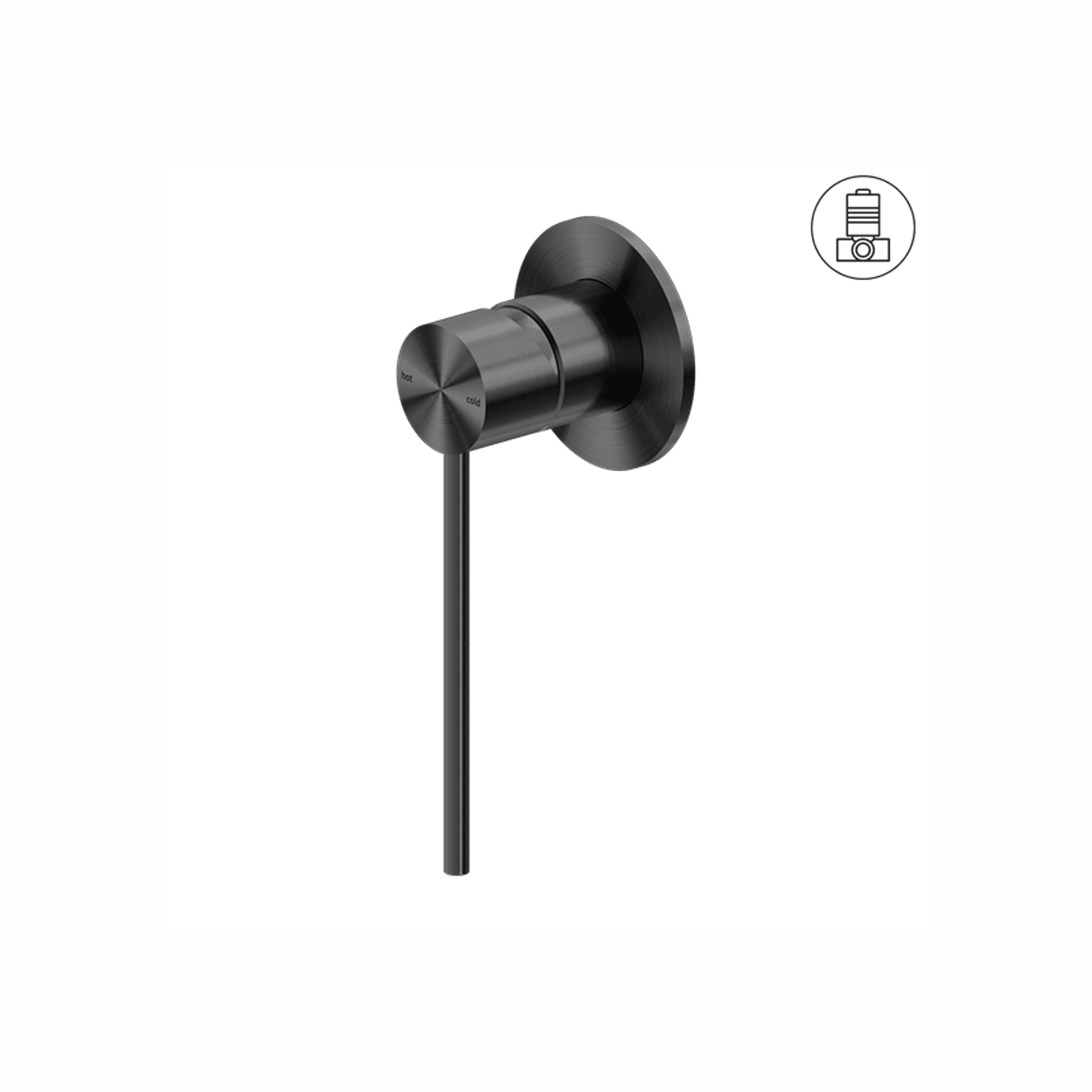 Mecca Care Shower Mixer Gun Metal gallery detail image