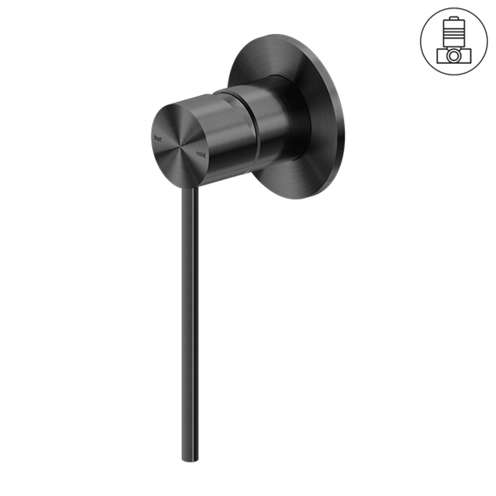 Mecca Care Shower Mixer Gun Metal gallery detail image