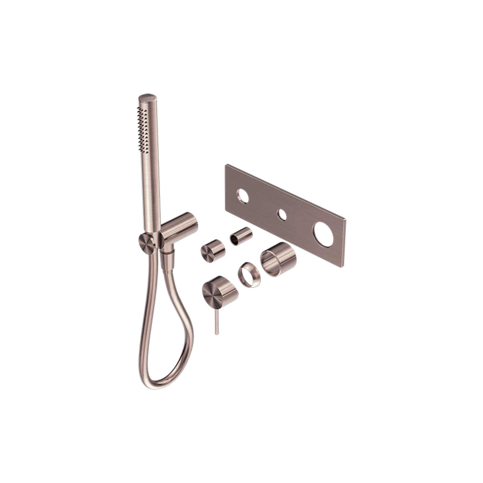 Mecca Shower Mixer Divertor System Trim Kits Only Brushed Bronze gallery detail image