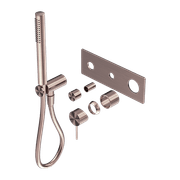 Mecca Shower Mixer Divertor System Trim Kits Only Brushed Bronze gallery detail image