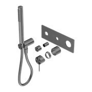 Mecca Shower Mixer Divertor System Trim Kits Only Gun Metal gallery detail image