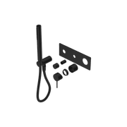 Mecca Shower Mixer Divertor System Trim Kits Only Matte Black gallery detail image