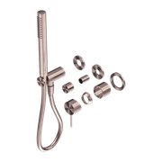 Mecca Shower Mixer Divertor System Separate Back Plate Trim Kits Only Brushed Bronze gallery detail image