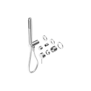 Mecca Shower Mixer Divertor System Separate Back Plate Trim Kits Only Chrome gallery detail image