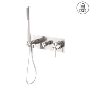 Mecca Shower Mixer Divertor System Brushed Nickel gallery detail image