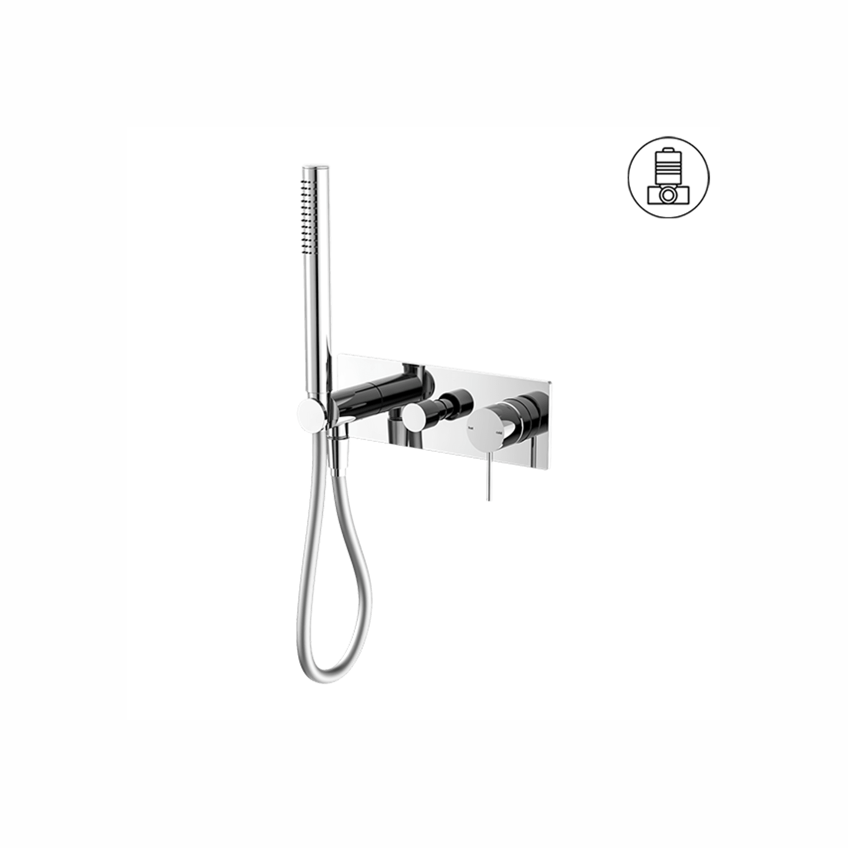 Mecca Shower Mixer Divertor System Chrome gallery detail image
