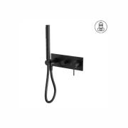 Mecca Shower Mixer Divertor System Matte Black gallery detail image