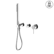 Mecca Shower Mixer Divertor System Separate Back Plate Chrome gallery detail image