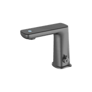 Claudia Sensor Mixer With Black Top Display Gun Metal gallery detail image