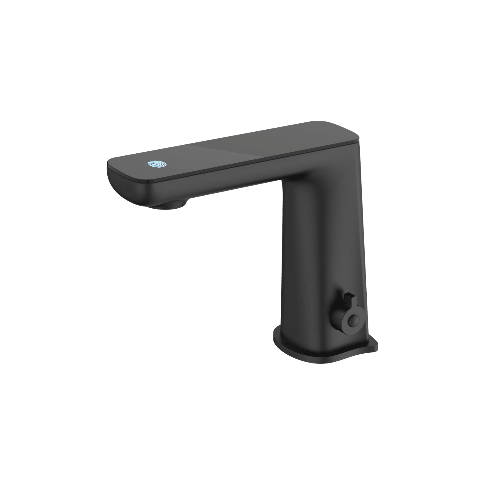 Claudia Sensor Mixer With Black Top Display Matte Black gallery detail image