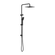 Square Project Twin Shower Matte Black gallery detail image