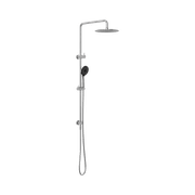 Round Project Twin Shower 4 Star Rating Chrome gallery detail image