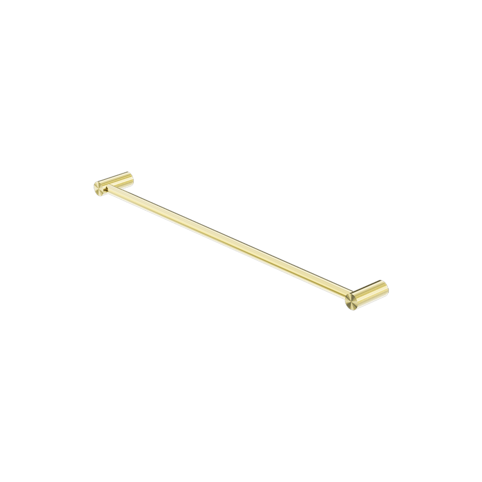 New Mecca Single Towel Rail 600mm Brushed Gold gallery detail image
