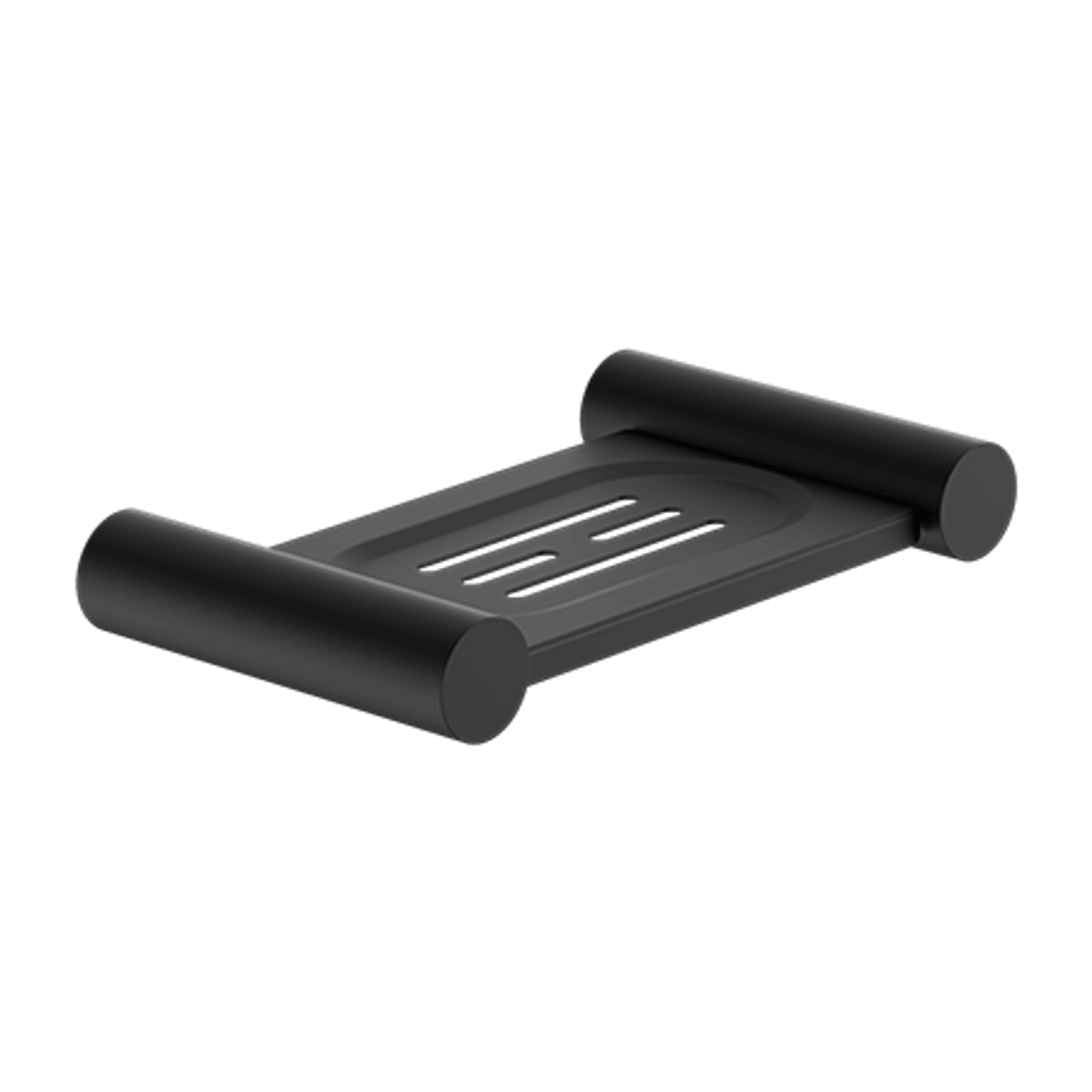 New Mecca Soap Dish Holder Matte Black gallery detail image