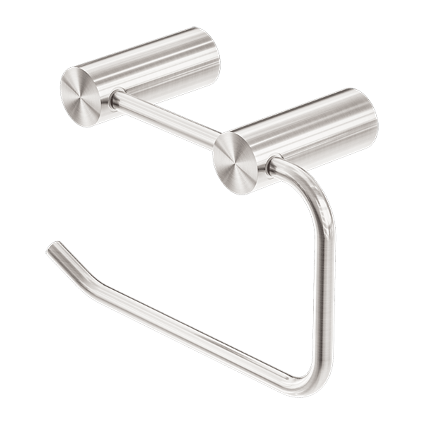 New Mecca Toilet Roll Holder Brushed Nickel gallery detail image