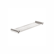 New Mecca Metal Shower Shelf Brushed Nickel gallery detail image